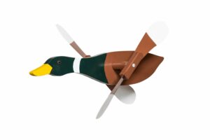 Hand crafted Mallard Whirlybird Yard ornament
